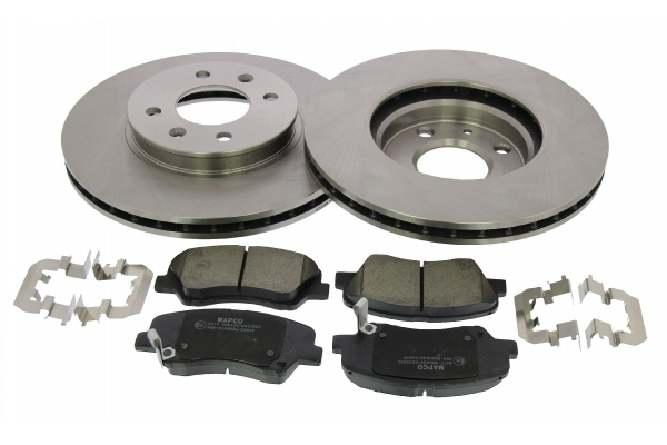 MAPCO Bremsesæt, skivebremser 47597 foraksel ventileret 256mm 17,8mm for HYUNDAI KIA