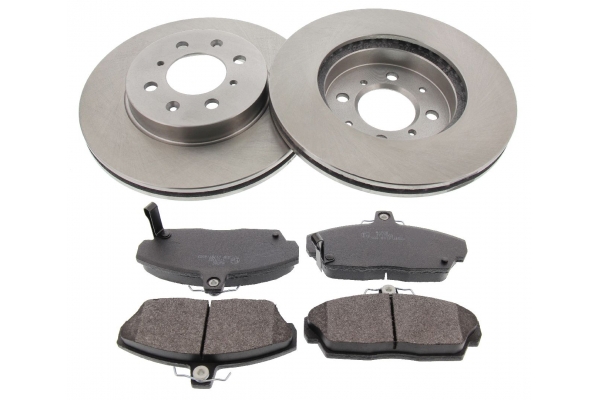 MAPCO Bremsesæt, skivebremser 47601 foraksel ventileret 262mm 21mm for HONDA ROVER MG