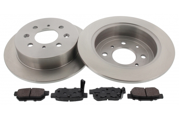 MAPCO Bremsesæt, skivebremser 47608 bagaksel fuld 239mm 9mm for HONDA