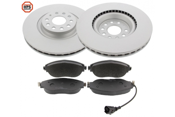 MAPCO Bremsesæt, skivebremser 47633hps foraksel ventileret 340mm 20mm for VAG AUDI VW SEAT SKODA
