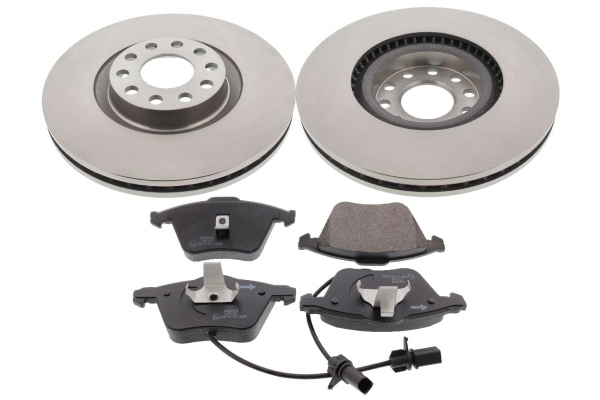 MAPCO Bremsesæt, skivebremser 47638 foraksel ventileret 320mm 20,4mm for AUDI VAG