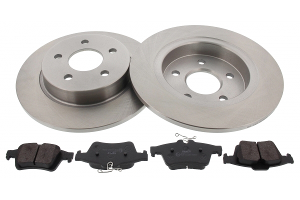 MAPCO Bremsesæt, skivebremser 47645 bagaksel fuld 271mm 11mm for PEUGEOT FORD VAUXHALL OPEL VOLVO GENERAL MOTORS SAAB MAZDA
