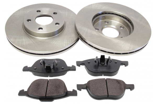 MAPCO Bremsesæt, skivebremser 47660 foraksel ventileret 278mm 18,1mm for VOLVO FORD MAZDA