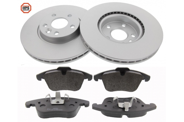 MAPCO Bremsesæt, skivebremser 47661hps foraksel ventileret 300mm 28mm for FORD VOLVO LAND ROVER