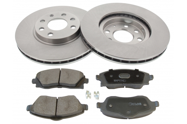 MAPCO Bremsesæt, skivebremser 47673 foraksel ventileret 260mm 24mm for OPEL VAUXHALL