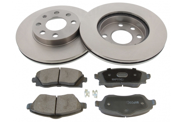 MAPCO Bremsesæt, skivebremser 47672 foraksel ventileret 240mm 20mm for OPEL
