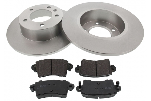 MAPCO Bremsesæt, skivebremser 47681 bagaksel fuld 305mm 12mm for VAUXHALL OPEL NISSAN RENAULT