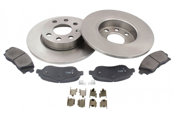 MAPCO Bremsesæt, skivebremser 47684 foraksel fuld 240mm 11mm for OPEL VAUXHALL