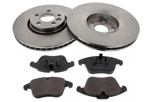 MAPCO Bremsesæt, skivebremser 47686 foraksel ventileret 316mm 28mm for FORD VOLVO LAND ROVER