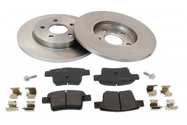 MAPCO Bremsesæt, skivebremser 47689 bagaksel fuld 280mm 12mm for FORD JAGUAR