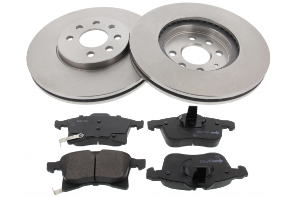 MAPCO Bremsesæt, skivebremser 47694 foraksel ventileret 280mm 25mm for OPEL VAUXHALL