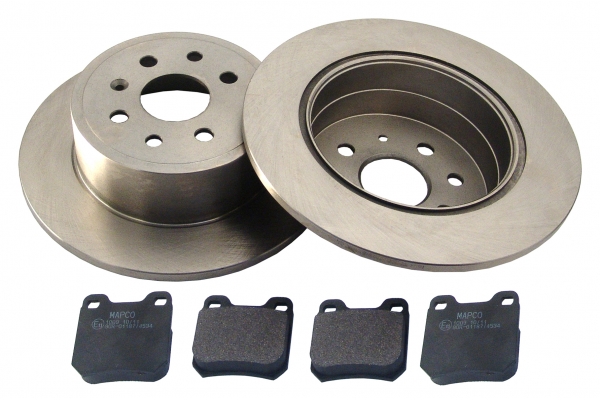 MAPCO Bremsesæt, skivebremser 47695 bagaksel fuld 270mm 10mm for VAUXHALL OPEL SAAB CHEVROLET