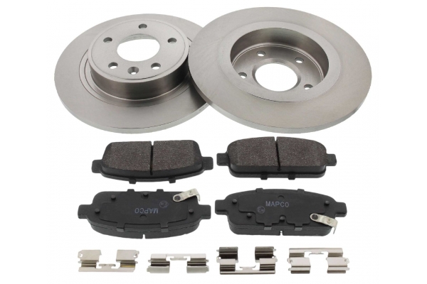 MAPCO Bremsesæt, skivebremser 47699 bagaksel fuld 292mm 12mm for OPEL VAUXHALL CHEVROLET