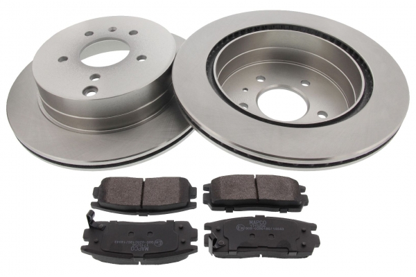 MAPCO Bremsesæt, skivebremser 47712 bagaksel ventileret 303mm 20mm for VAUXHALL CHEVROLET OPEL HYUNDAI