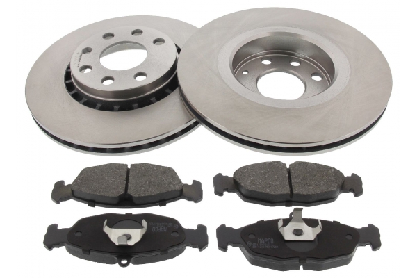 MAPCO Bremsesæt, skivebremser 47758 foraksel ventileret 256mm 20mm for VAUXHALL OPEL CHEVROLET DAEWOO