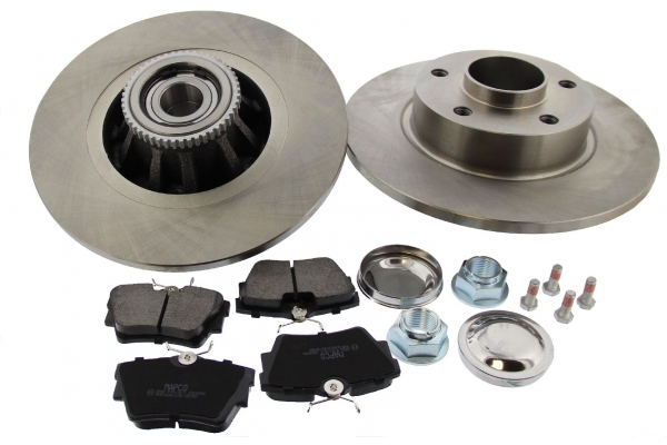 MAPCO Bremsesæt, skivebremser 47761 bagaksel fuld 280mm 12mm for VAUXHALL OPEL NISSAN RENAULT FIAT