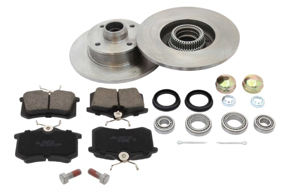 MAPCO Bremsesæt, skivebremser 47772 bagaksel fuld 226mm 10mm for PEUGEOT VAG VW SKODA AUDI