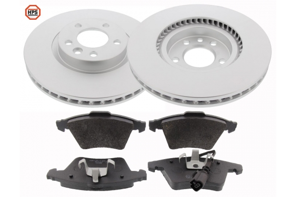 MAPCO Bremsesæt, skivebremser 47777hps foraksel ventileret 333mm 32,5mm for VW VAG