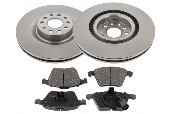 MAPCO Bremsesæt, skivebremser 47771 foraksel ventileret 345mm 30mm for SKODA SEAT VAG