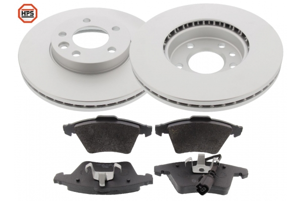 MAPCO Bremsesæt, skivebremser 47779hps foraksel ventileret 308mm 29,5mm for VAG VW