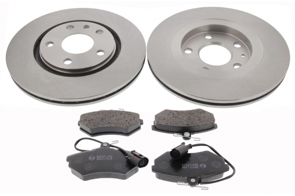 MAPCO Bremsesæt, skivebremser 47786 foraksel ventileret 280mm 22mm for VW VAG
