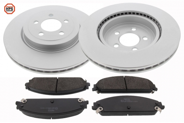 MAPCO Bremsesæt, skivebremser 47791hps foraksel ventileret 345mm 17,8mm for CHRYSLER LANCIA FIAT DODGE