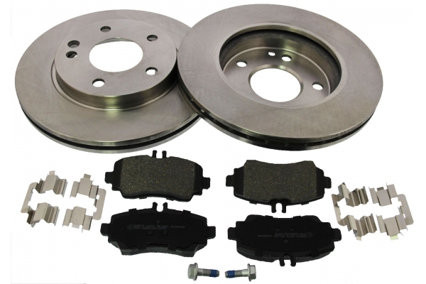 MAPCO Bremsesæt, skivebremser 47802 foraksel ventileret 260mm 22mm for MERCEDES-BENZ