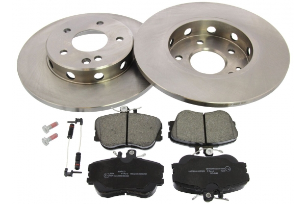MAPCO Bremsesæt, skivebremser 47803 foraksel fuld 284mm 12mm for MERCEDES-BENZ