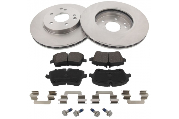 MAPCO Bremsesæt, skivebremser 47804 foraksel ventileret 288mm 25mm for MERCEDES-BENZ