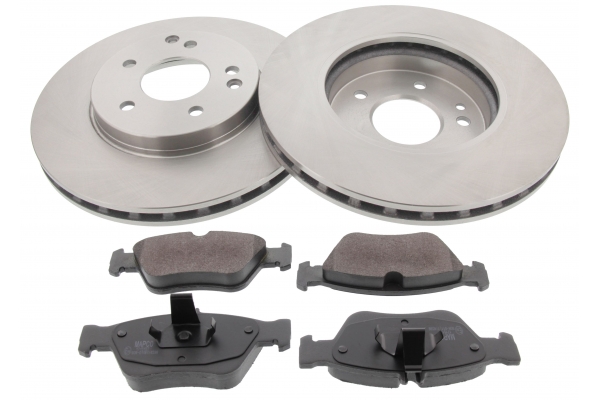 MAPCO Bremsesæt, skivebremser 47805 foraksel ventileret 288mm 25mm for MERCEDES-BENZ