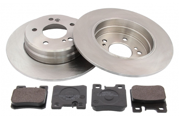 MAPCO Bremsesæt, skivebremser 47806 bagaksel fuld 278mm 15mm for MERCEDES-BENZ