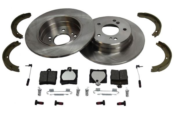 MAPCO Bremsesæt, skivebremser 478061 bagaksel fuld 278mm 9mm for MERCEDES-BENZ CHRYSLER