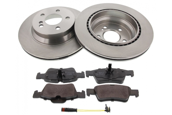MAPCO Bremsesæt, skivebremser 478141 bagaksel ventileret 300mm 16,7mm for MERCEDES-BENZ MAYBACH