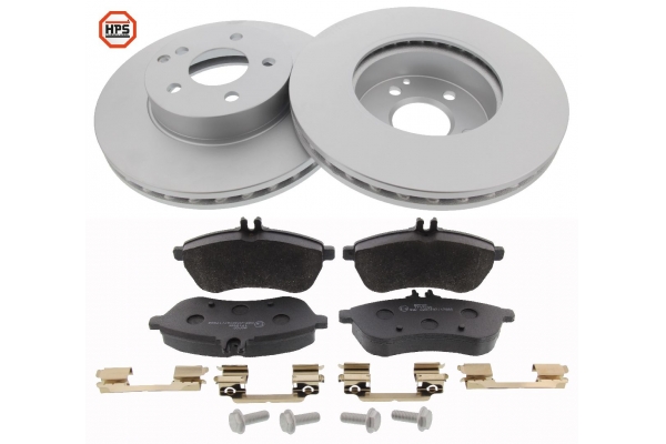 MAPCO Bremsesæt, skivebremser 47820hps foraksel ventileret 295mm 20,3mm for MERCEDES-BENZ MAYBACH