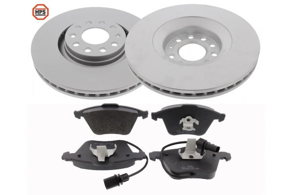 MAPCO Bremsesæt, skivebremser 47825hps foraksel ventileret 320mm 20,3mm for AUDI SEAT VAG
