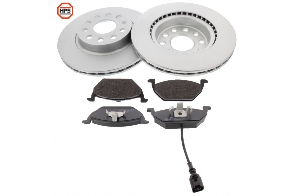 MAPCO Bremsesæt, skivebremser 47832hps foraksel ventileret 280mm 19,6mm for VAG SEAT AUDI VW SKODA