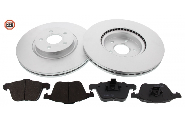 MAPCO Bremsesæt, skivebremser 47827hps foraksel ventileret 320mm 25mm for VOLVO FORD SAAB MAZDA