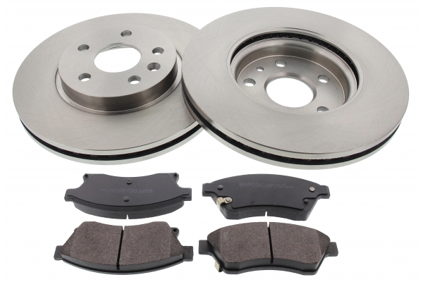 MAPCO Bremsesæt, skivebremser 47844 foraksel ventileret 276mm 26mm for VAUXHALL OPEL CHEVROLET