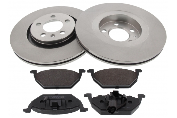 MAPCO Bremsesæt, skivebremser 47857 foraksel ventileret 280mm 22mm for VAG SKODA