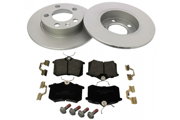 MAPCO Bremsesæt, skivebremser 47858hps bagaksel fuld 230mm 17,2mm for PEUGEOT CITROËN FORD ZHONGHUA (BRILLIANCE) LANCIA VW SKODA SEAT AUDI VAG VW (FAW