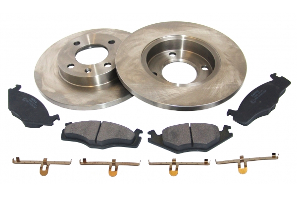 MAPCO Bremsesæt, skivebremser 47863 foraksel fuld 239mm 12mm for VAG