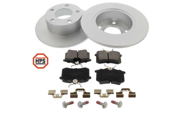 MAPCO Bremsesæt, skivebremser 47864hps bagaksel fuld 245mm 17,2mm for PEUGEOT FORD LANCIA CITROËN SEAT VW VAG AUDI SKODA FIAT VW (FAW) SKODA (SVW)
