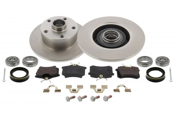 MAPCO Bremsesæt, skivebremser 478652 bagaksel fuld 245mm 17,2mm for PEUGEOT FORD LANCIA CITROËN VW AUDI FIAT VAG VW (FAW) SKODA (SVW)