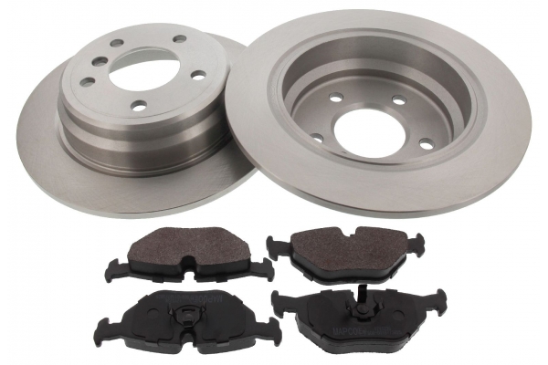 MAPCO Bremsesæt, skivebremser 47870 bagaksel fuld 298mm 10mm for BMW