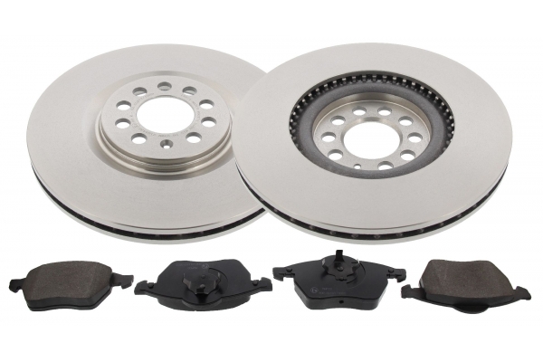 MAPCO Bremsesæt, skivebremser 47876 foraksel ventileret 312mm 25mm for VAG SKODA SEAT