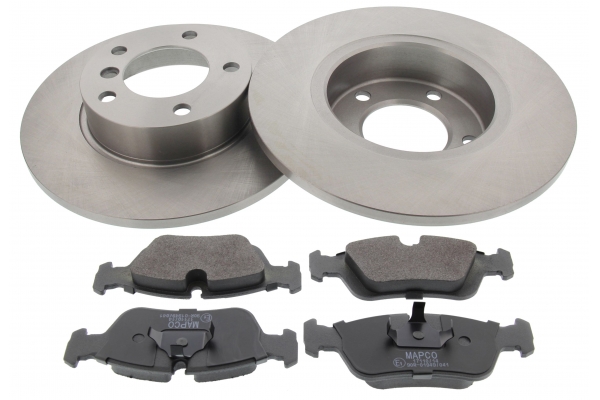 MAPCO Bremsesæt, skivebremser 47880 foraksel fuld 286mm 12mm for BMW