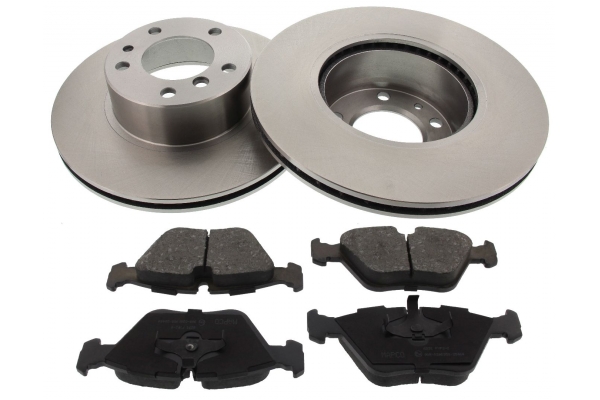 MAPCO Bremsesæt, skivebremser 47885 foraksel indvendig ventileret 302mm 22mm for BMW