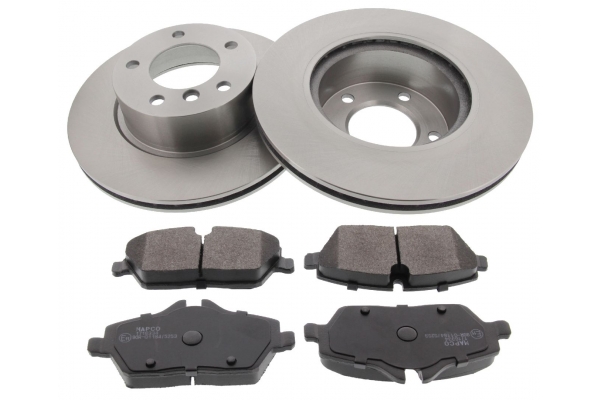 MAPCO Bremsesæt, skivebremser 47890 foraksel ventileret 292mm 22mm for BMW