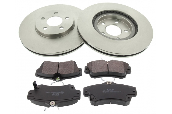 MAPCO Bremsesæt, skivebremser 47893 foraksel ventileret 280mm 23mm for CHRYSLER
