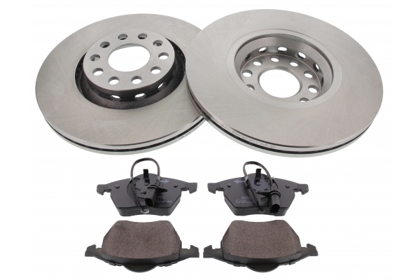 MAPCO Bremsesæt, skivebremser 47899 foraksel ventileret 312mm 25mm for VAG SKODA AUDI